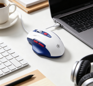 Visible Battery Display Rechargeable Wireless Gaming Mouse - Image 2