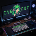 Cybercat Retro Mechanical Keyboard - Image 3