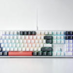 Crystal White RGB Gaming Keyboard