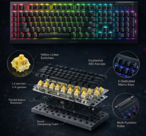 Noir RGB Mechanical Gaming Keyboard - Image 3