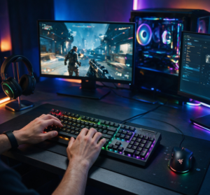 Noir RGB Mechanical Gaming Keyboard - Image 4