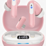 Wireless Gaming Earbuds, 20ms Low Latency, Gaming Earbuds with Noise Cancelling Mic